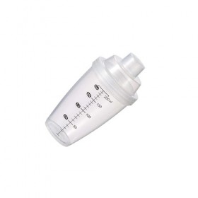 Zanthicia Gobelet shaker à protéines avec balance intégrée pour mélanger facilement la poudre protéinée et les boissons sucré