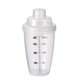 tuwiwol Gourde shaker protéinée avec graduation intégrée pour mélanger poudres protéinées, smoothies et matcha. Facile à util