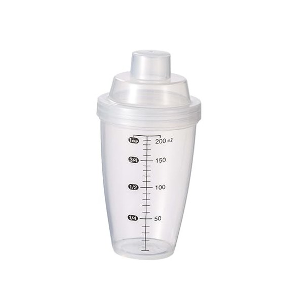 Guangcailun Mélangeur à protéines facile à utiliser avec gobelet doseur intégré pour smoothies et boissons protéinées. Boutei