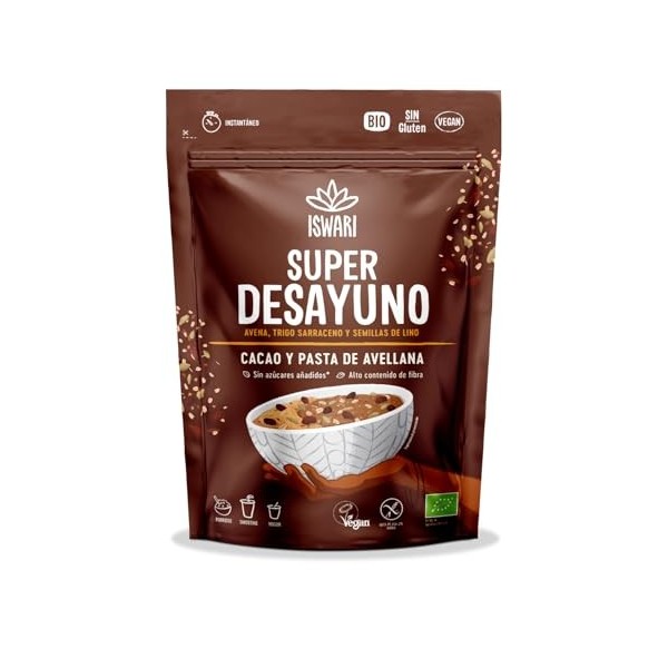 SUPER DESAYUNO EXTRA PROTEIN 360 – soin conçu pour une utilisation régulière, poids 360 g, s’intègre facilement dans une rout