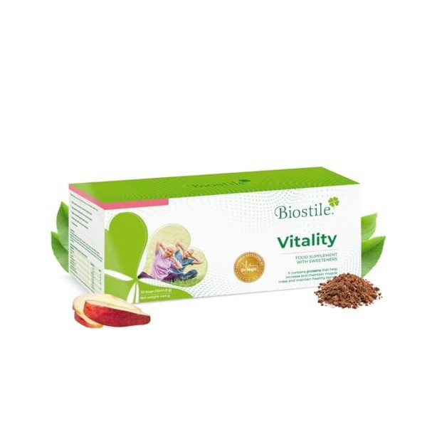 Biostile Vitality - Complexe protéiné pour augmenter la masse musculaire et améliorer la force musculaire