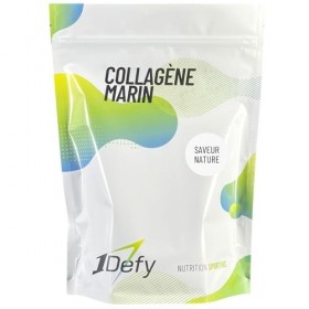 1Defy - Collagène marin- Peptides de collagène Peptan - Produit breveté 180g, Nature Mélange de protéines
