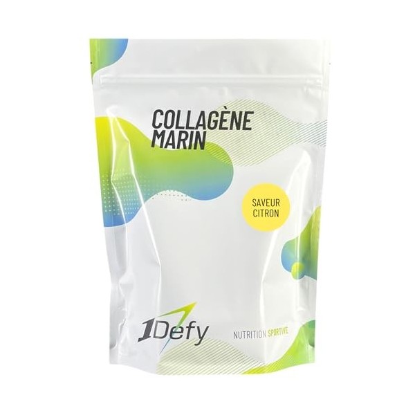 1Defy - Collagène marin- Peptides de collagène Peptan - Produit breveté 180g, Nature Mélange de protéines