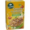 CARREFOUR SENSATION – Duo Protéiné Épeautre & Lentilles, Texture Fondante et Nutritive 2x200g - lot de 4 - Vendu par Lot