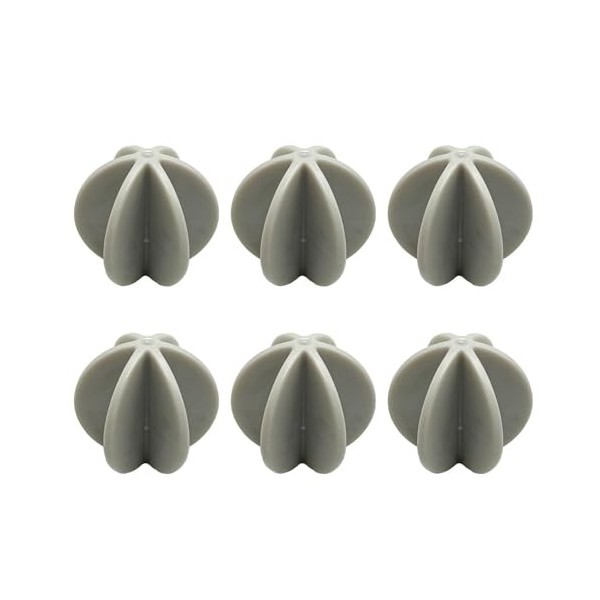 Limtula Lot de 6 boules de mélange de protéines multicolores pour un mélange fluide dans des bouteilles à secouer Couleurs al...