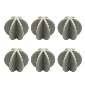 Lot de 6 boules de protéines brillantes portables pour mélanges de boissons lisses et homogènes Mélange de protéines