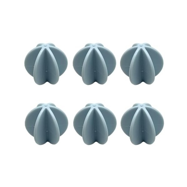Lot de 6 boules de protéines brillantes portables pour mélanges de boissons lisses et homogènes Mélange de protéines