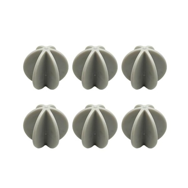 Lot de 6 boules de protéines brillantes portables pour mélanges de boissons lisses et homogènes Mélange de protéines