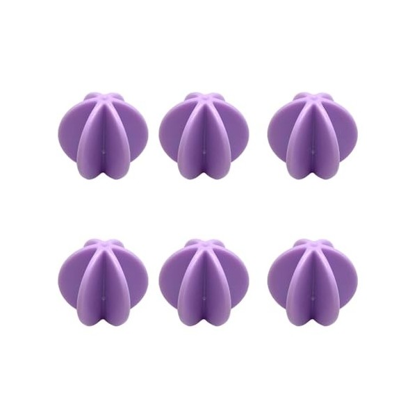 Lot de 6 boules de protéines brillantes portables pour mélanges de boissons lisses et homogènes Mélange de protéines