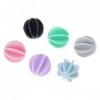Lot de 6 boules de protéines multicolores pour un mélange fluide dans des bouteilles à secouer Couleurs aléatoires