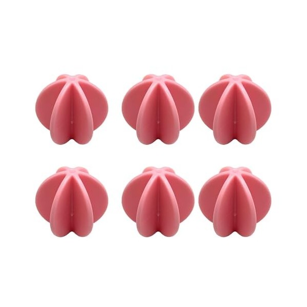 Lot de 6 sphères de mélange de protéines multicolores pour un mélange fluide dans des bouteilles à secouer - Sphère de mélang...