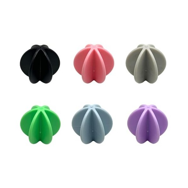 Lot de 6 sphères de mélange de protéines multicolores pour un mélange fluide dans des bouteilles à secouer - Sphère de mélang...