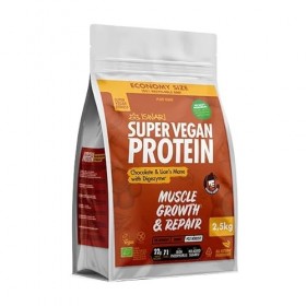 Super Vegan Protein de Chocolate & Hydne hérisson avec Digezyme 2,5kg 
