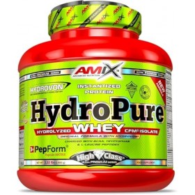 AMIX Hydropure Whey - Protéine de Lactosérum Concentrée et Hydrolysée avec Enzymes à Absorption Rapide - Pour Augmenter la Ma...