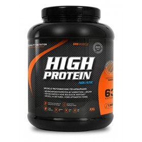 SRS Muscle High Protein Aquatic XL, 1900 g, chocolat | 3+1 protéines multi-composants | optimisées pour la valeur biologique ...