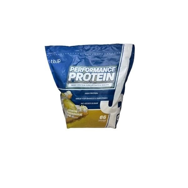Entraîné par JP Performance Protein, Tarte au Citron Meringue - 2000g