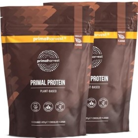 Primal Harvest Primal Protein – Protéine végétalienne aux haricots fava, pois chiches et riz, 20 g de protéines par portion, ...