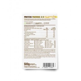 Pudding protéiné de HSN | Choco blanc-banane 500 g - 13 prises par boîte | Avec protéines de lactosérum | Très facile à prépa...