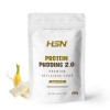 Pudding protéiné de HSN | Choco blanc-banane 500 g - 13 prises par boîte | Avec protéines de lactosérum | Très facile à prépa...