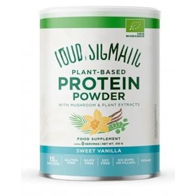 Poudre de protéine végétale aux extraits de champignons et de plantes, vanille douce, 510 g