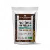 Protéines Mix Vegan Cacao’mega 3, Alter Nutrition, Mélange de 4 protéines végétales, Chanvre, Courge, Tournesol, Lin, associé...