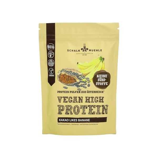 Schalk Mühle Poudre de protéines, mélange avec bananes et cacao, 200 g 1 
