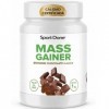 Mass Gainer à base de protéines et dhydrates de carbone goût de Brownie 1kg SportDone