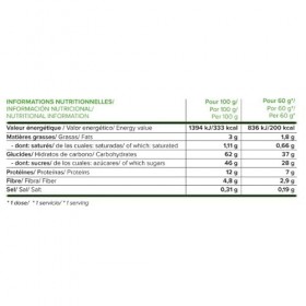 Mass Gainer à base de protéines et dhydrates de carbone goût de Brownie 1kg SportDone