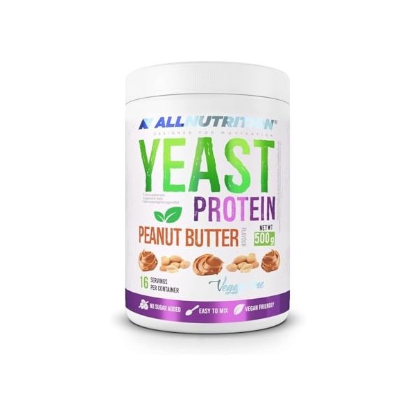 Allnutrition Yeast Protein, Peanut Butter - 500g