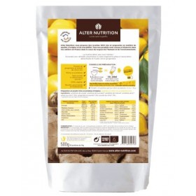 Alter Nutrition - Protéines Mix Vegan Bio Détox - Mélange De 4 Protéines Végétales En Poudre - Superaliments Bio Gingembre, ...