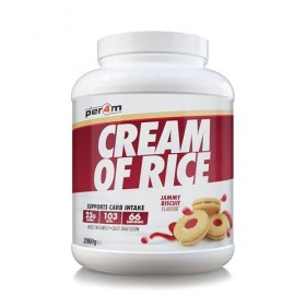 Per4m Crème de Riz Biscuit Confiture 2kg – Crème de riz goût biscuit à la confiture pour la récupération musculaire Mélange d...