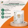 Energy Feelings Protéine Végétale de Graine de Courge Bio 60% 1kg, Poudre de Protéine Musculation Sans Sucre Ajouté et Sans L