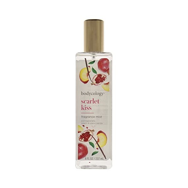 Bodycology Scarlet Kiss For Women 8 oz Fragrance Mist