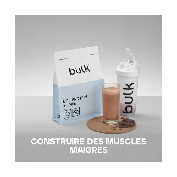 Bulk Diet Protein Advanced, poudre de protéines, chocolat, 500 g, lemballage peut varier Mélange de protéines