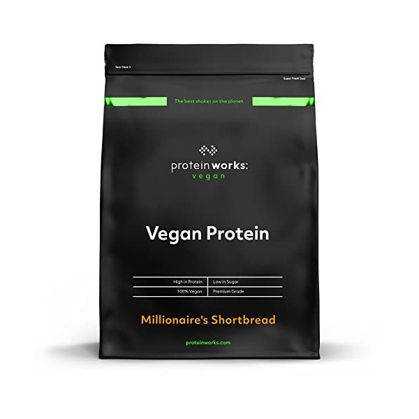 The Protein Works Vegan Protein Powder - Millionaires - 2kg Mélange de protéines