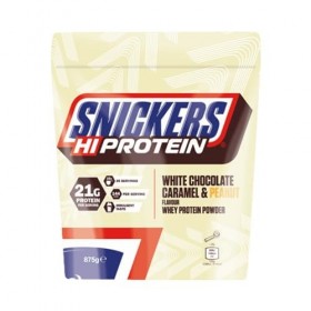 Snickers White Protein Powder 875g White Chocolate, Caramel & Peanut Flavour