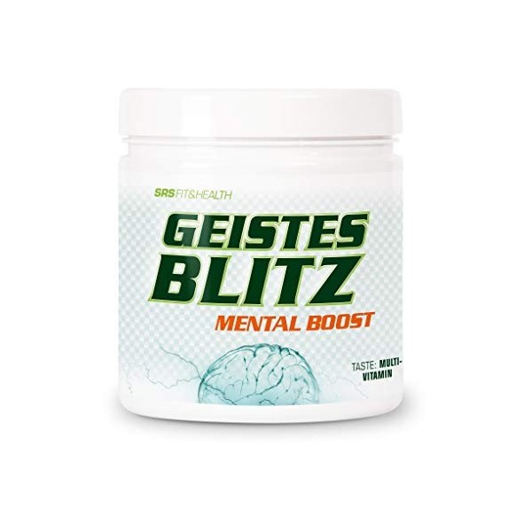 SRS Geistesblitz Mental Boost, 210 g Dose, Multivitamin
