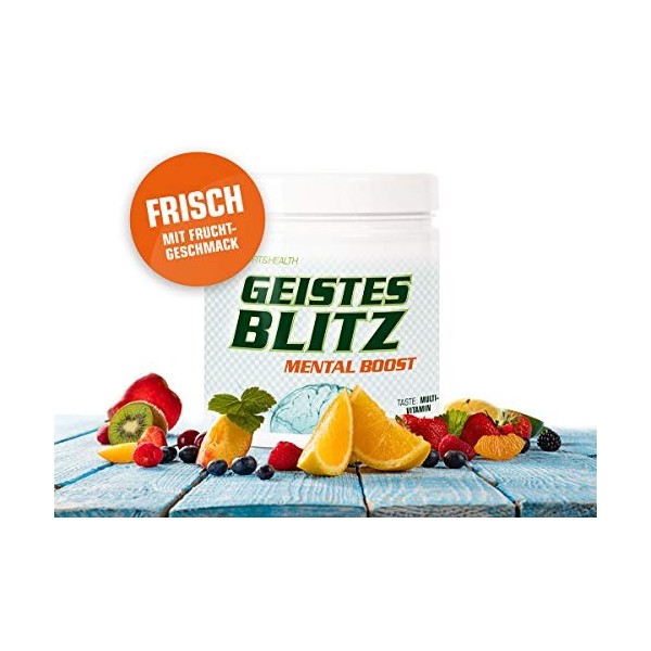 SRS Geistesblitz Mental Boost, 210 g Dose, Multivitamin