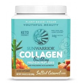 Collagène Warrior Protein Warrior à base de plantes, caramel salé 500 g