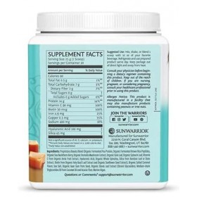 Collagène Warrior Protein Warrior à base de plantes, caramel salé 500 g