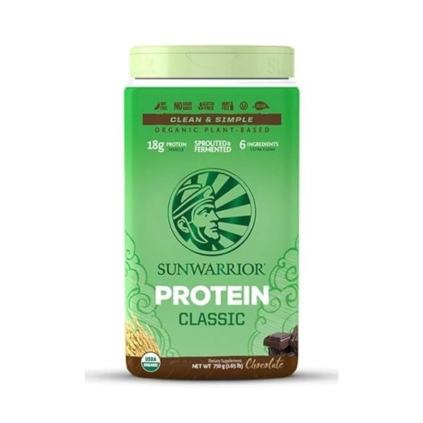 Warrior Protein Warrior Chocolat classique à base de plantes 750 g