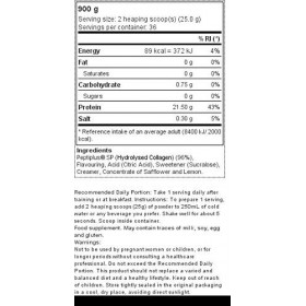 Prozis PeptiPlus - Protéine de Collagène Hydrolysé 900 g Citron