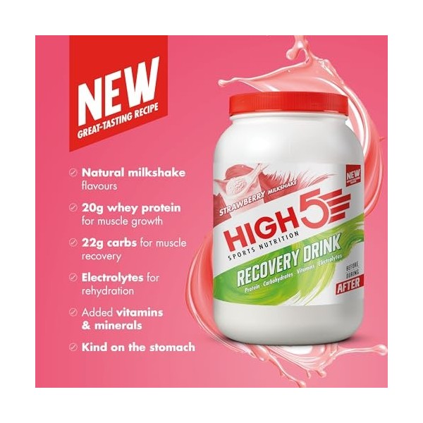 High 5 Protein Recovery S Fruit Jar 1600g [Misc.]