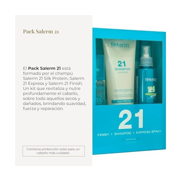 Salerm 21 Silk Protein Sets - Trio Gifts Set by Salerm