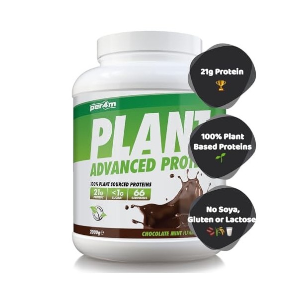 Per4m Plant Protein 2kg Chocolat Menthe 
