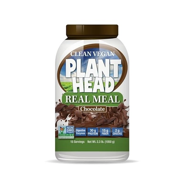 Naturals Answer Plant Head Real Meal Protein 1050, chocolat 