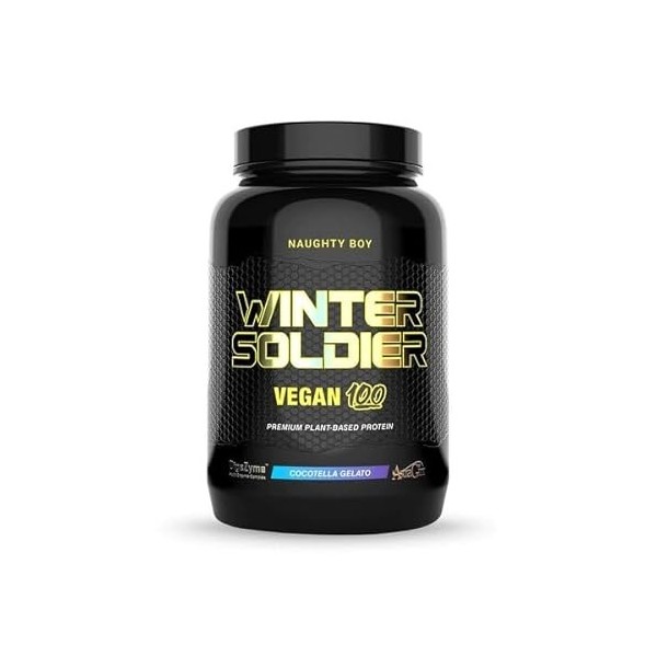Naughty Boy Winter Soldier – Vegan 100, Cocotella Gelato – 930 g Mélange de protéines