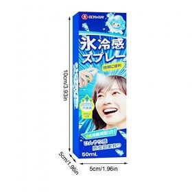 IUPPA Cool Mist Body Spray, Body Cool Down Spray, 50ml Summer Colling Mist with Mint Extract, Instant Cooling Spray for Summe