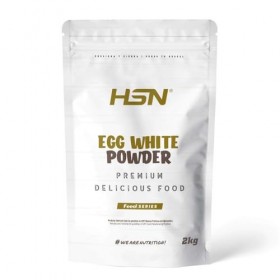 Clara de Huevo en Polvo de HSN Foods, 100% Proteína Natural sin Grasas, sin Colesterol, Sin Gluten, Sin Lactosa, Sin Sabor, 2