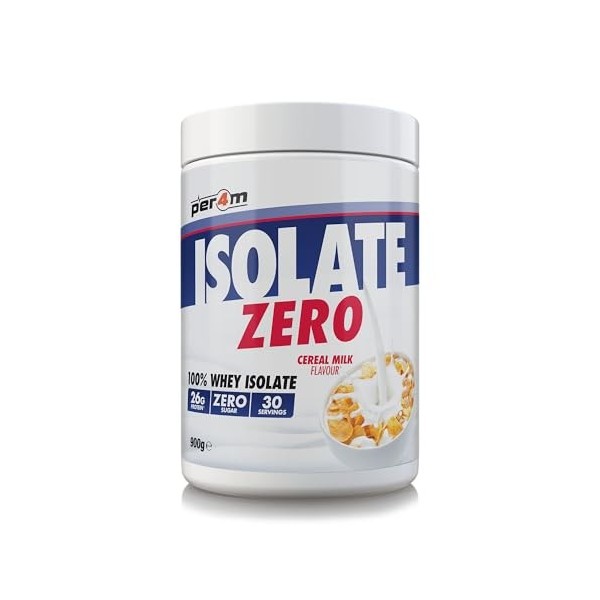 Per4m Isolate Zero Gâteau aux Carottes 2kg – Isolat de protéine gâteau aux carottes pour une récupération rapide Protéines d'œuf